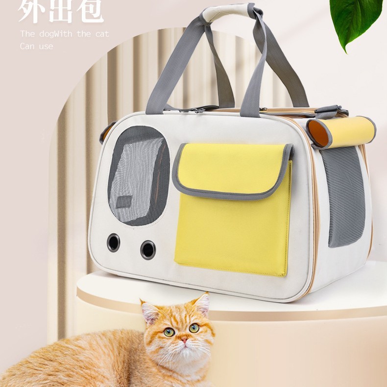 外出宠物包大容量轻便透气猫包牛津布狗包手提单肩包外贸跨境批发|undefined