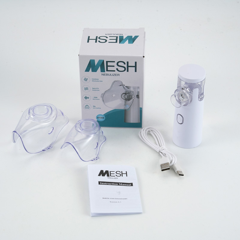 Atomizador de mano para niños atomizador de microred batería enchufable ultrasónico portátil para adultos máquina de atomización al por mayor