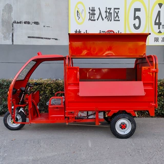 电动垃圾车厂家社区生活垃圾清运车液压升降自装卸垃圾运输车