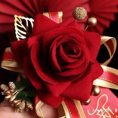 Wedding Corsage Family Wedding Groomsmen Supplies Groom and Bride Creative Full Set Parents Bridesmaid Corsage