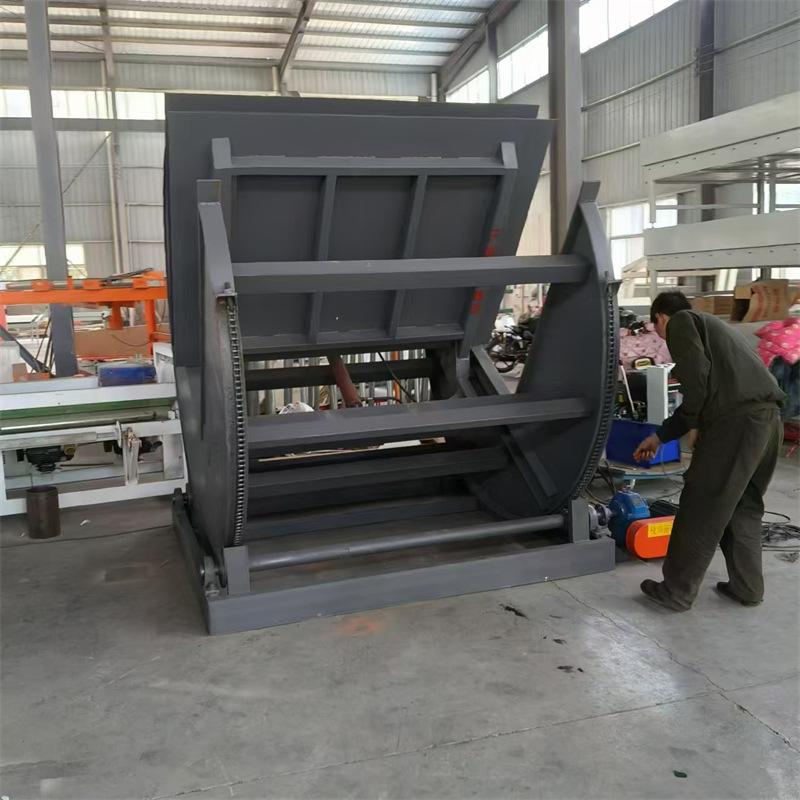 Smooth Running Automatic Marble Hydraulic 180 Degree Turning Machine O Type C Type Turning Machine Electric Stone Turning Machine