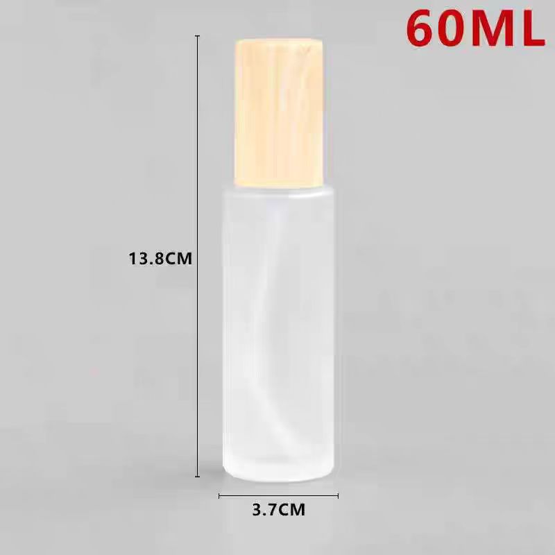 Botella de aerosol de botella de emulsión de vidrio 20ml - 120ml presiona botella dividida botella de vidrio cosmético mate image 17