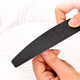 Replaceable stainless steel nail file repair file repeated use nail tools can tear stainless steel nail file