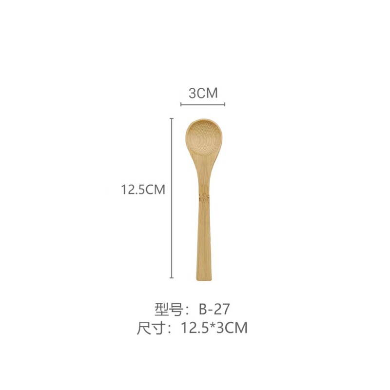 日本製竹スプーンロングハンドル木製スプーンハニースプーンコーヒー撹拌家庭用小さな木製スプーン食器卸売カスタマイズ|undefined