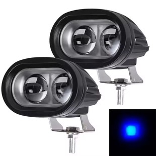 Led Forklift Reversing Warning Light Area Blue Light Red Light Straight Line Engineering Width Boundary Safety Light