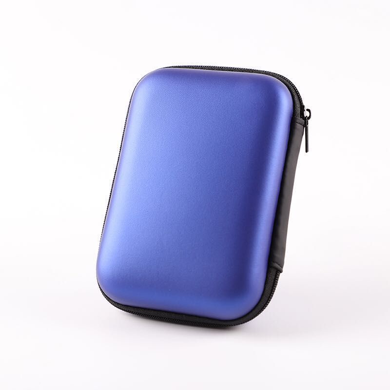 Fabricante en stock Eva bolsa de almacenamiento caja de almacenamiento de auriculares cable de datos bolsa de auriculares