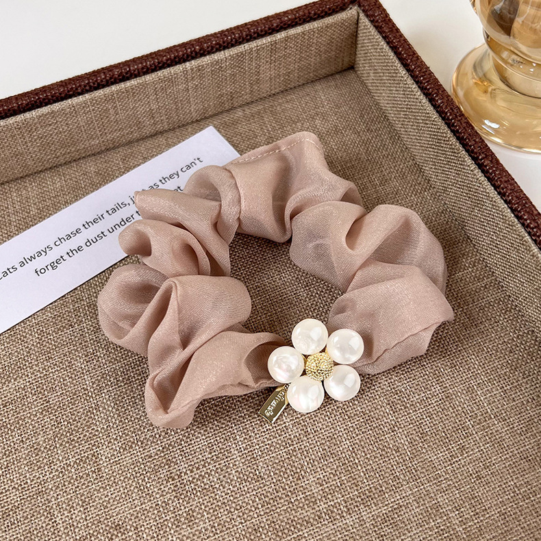 Fashion Flower Cloth Plating Hair Tie display picture 6