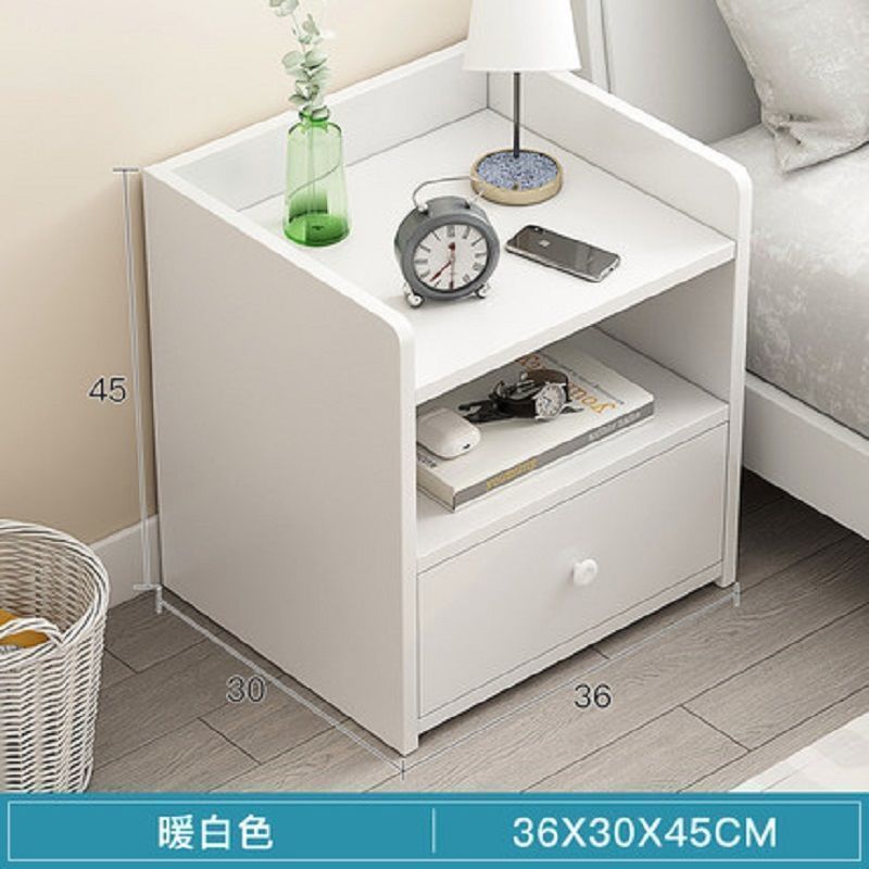 업그레이드 및 확대丨따뜻한 흰색 단일 서랍 잠금 해제 36cm