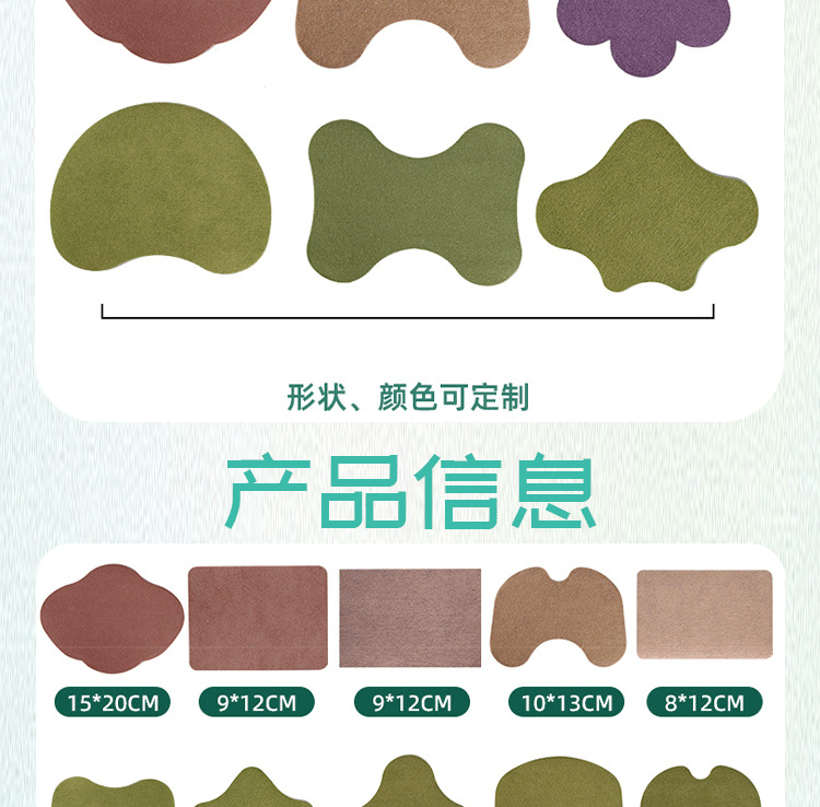 Herbal Body Patches for Neck Back Knee Joint Support Traditional Chinese Wellness Plaster quality and texture