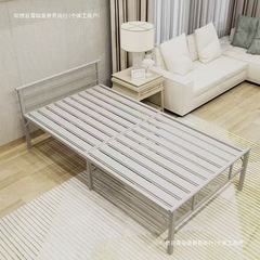 折叠床单人家用简易床铁架睡觉神器宿舍午休小床出租屋留宿铁床