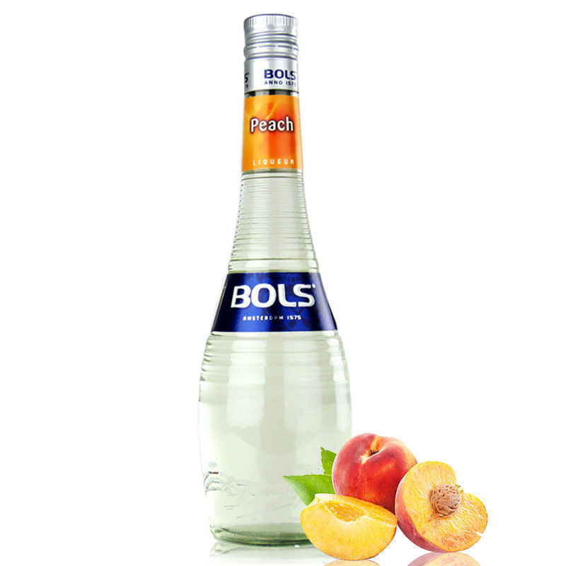 波士蜜桃力娇酒 洋酒利口酒基酒鸡尾酒 700ml BOLS PEACH