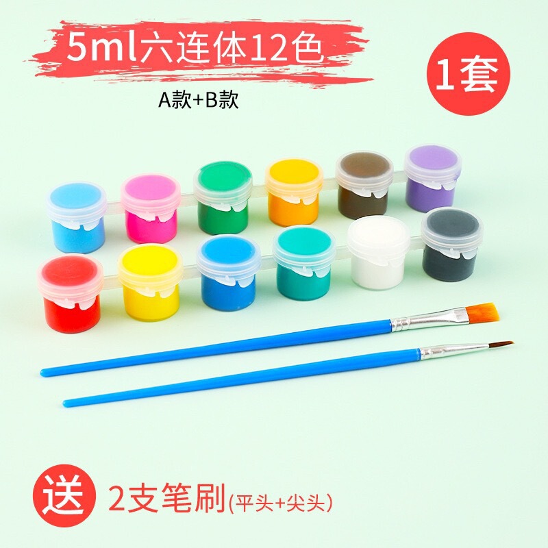 子供diyアクリル顔料彩色落書き顔料セラミック石膏凧着色絵画アクリル顔料卸売り|undefined