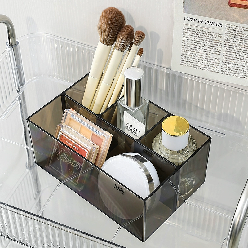 Настольный ящик для хранения косметики, акриловый канцелярский держатель для ручек, туалетный столик, ящик для хранения средств по уходу за кожей, помада, макияж, лошадь Сяо