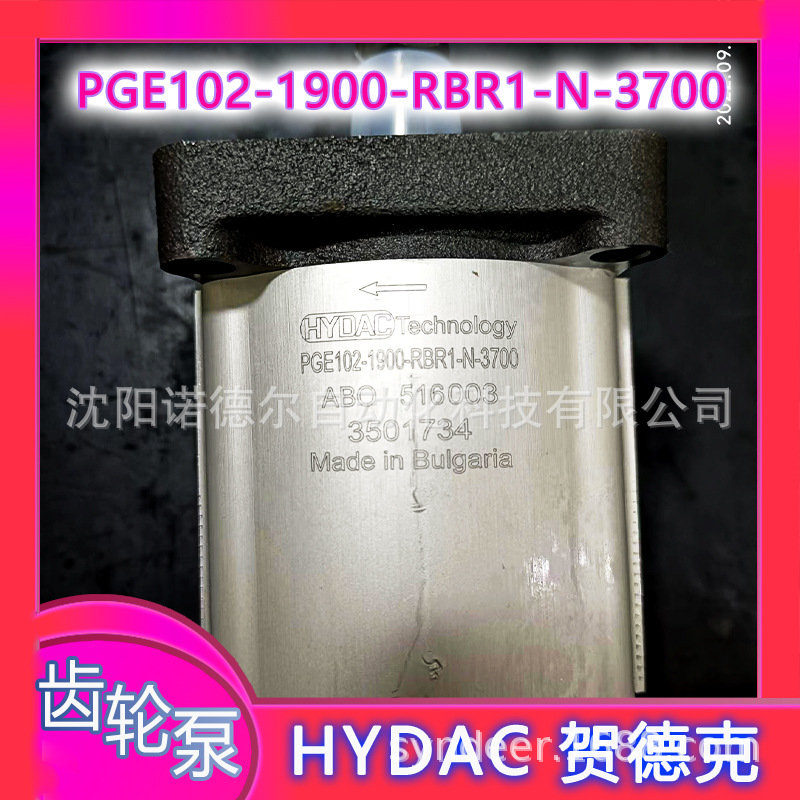 HYDAC贺德克PGE103-3200-RBS1-N-3700齿轮泵德国贺德克PGE101/102