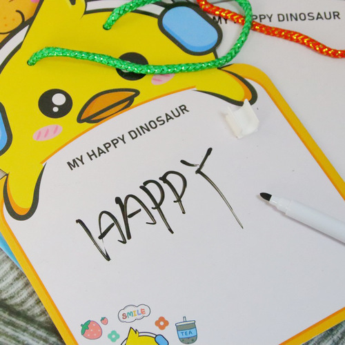 Cartoon whiteboard creative stationery supplies student doodle board home message board reusable erasable calligraphy board wholesale