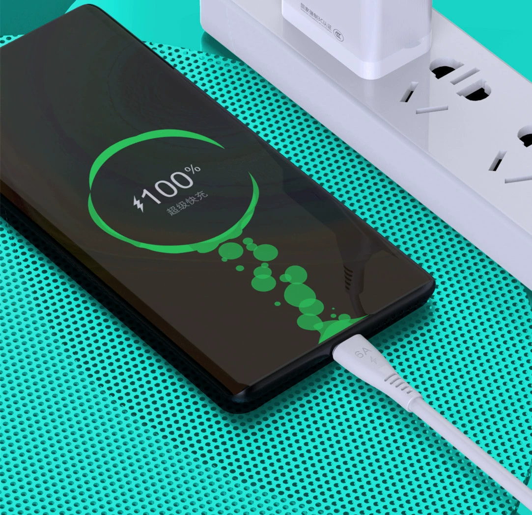 Charging Data Cable J009 — 6A Super-Fast, 1 m, Micro, Type-C and Lightning Compatible