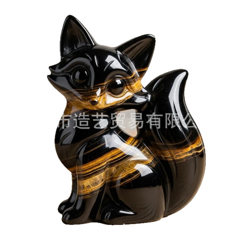 新品Cute little fox ornaments 可爱的小狐狸摆件|undefined