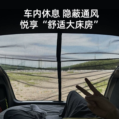 Camping Sunshade Mosquito Net, Automobile anti-insect net