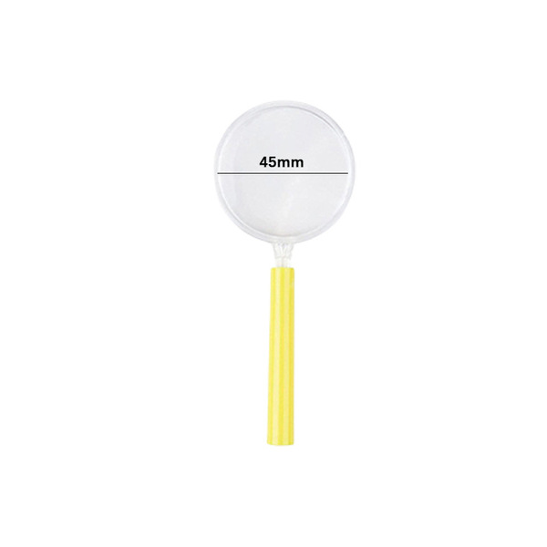 Acrylic handheld magnifying glass
