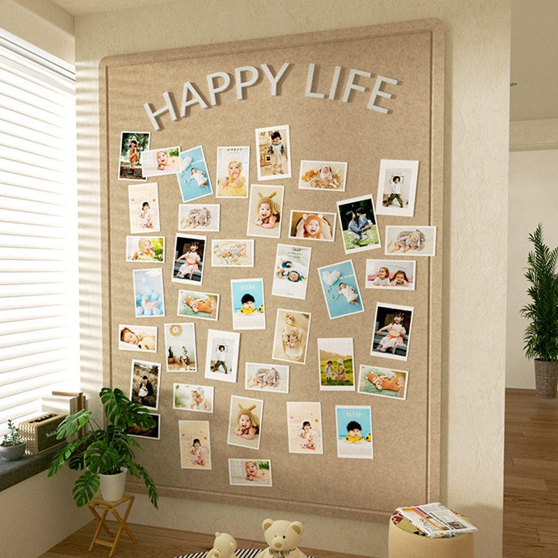Войлочная настенная наклейка Фото настенная доска фон войлочная доска настенная доска пробковая доска войлочная версия видения панели креативная овца