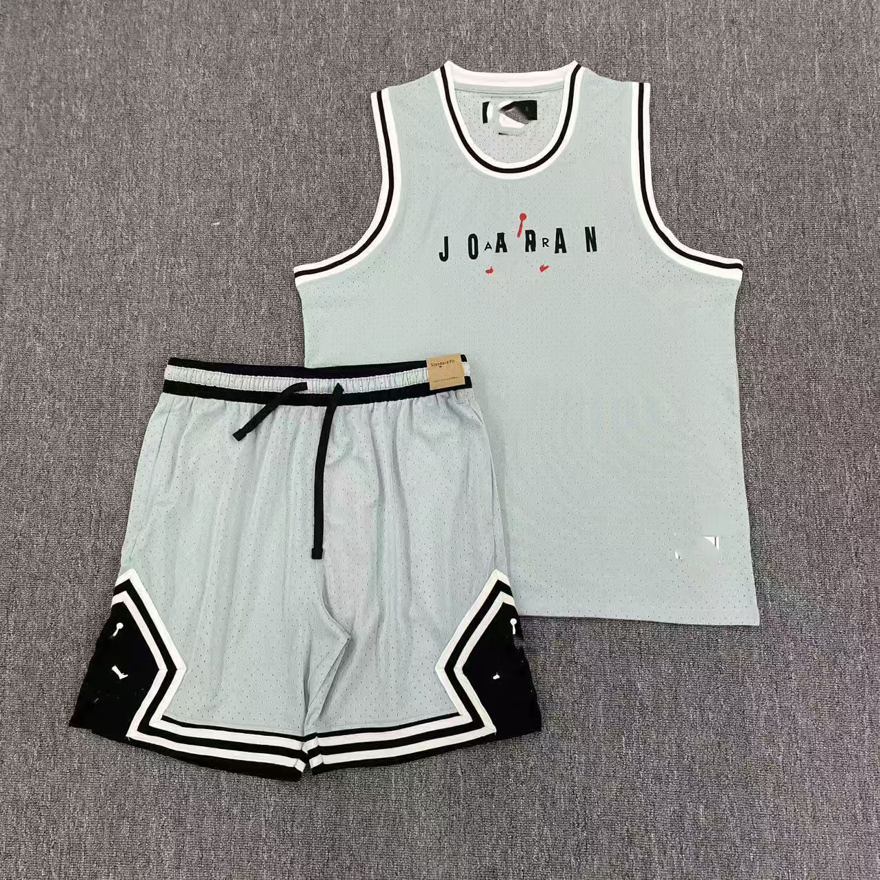 Nuevo chaleco de baloncesto deportivo Flying Man más pantalones cortos secado rápido transpirable relajado diario ocio correr chaleco deportivo image 43