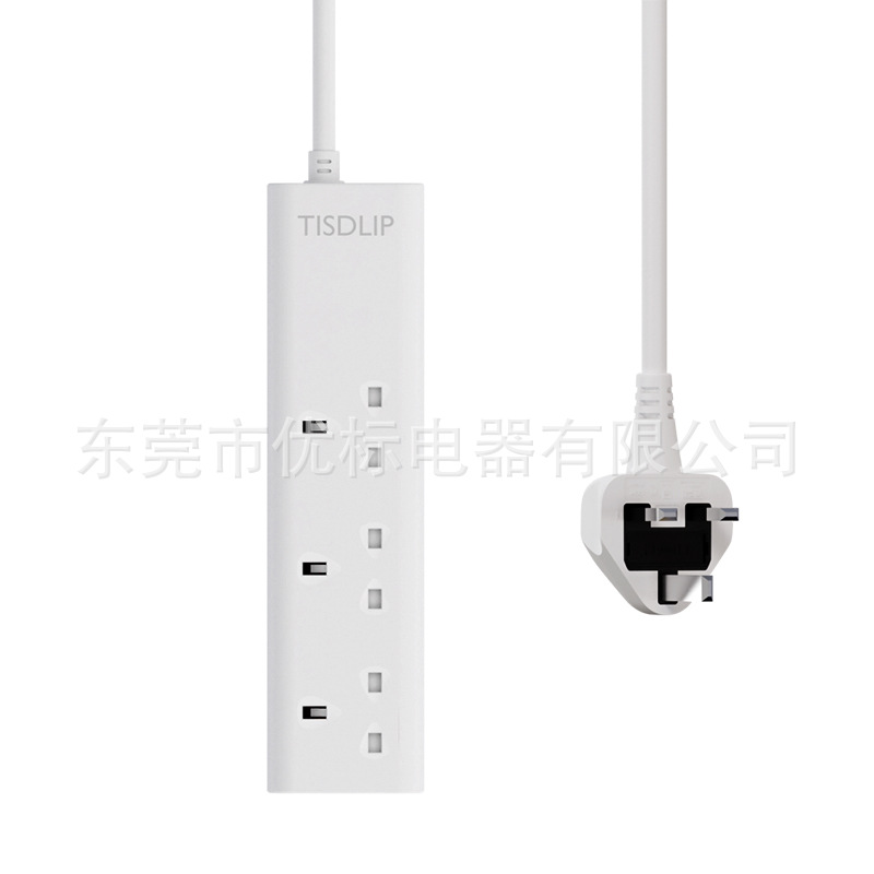 3位英规排插带USB30瓦PD快充英国英式排插2.4A双断开关英标排插