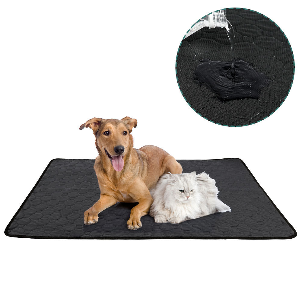 Almohadilla de entrenamiento para mascotas transfronteriza almohadilla lavable para mascotas almohadilla de pañales absorbente de entrenamiento para perros reutilizable lavable
