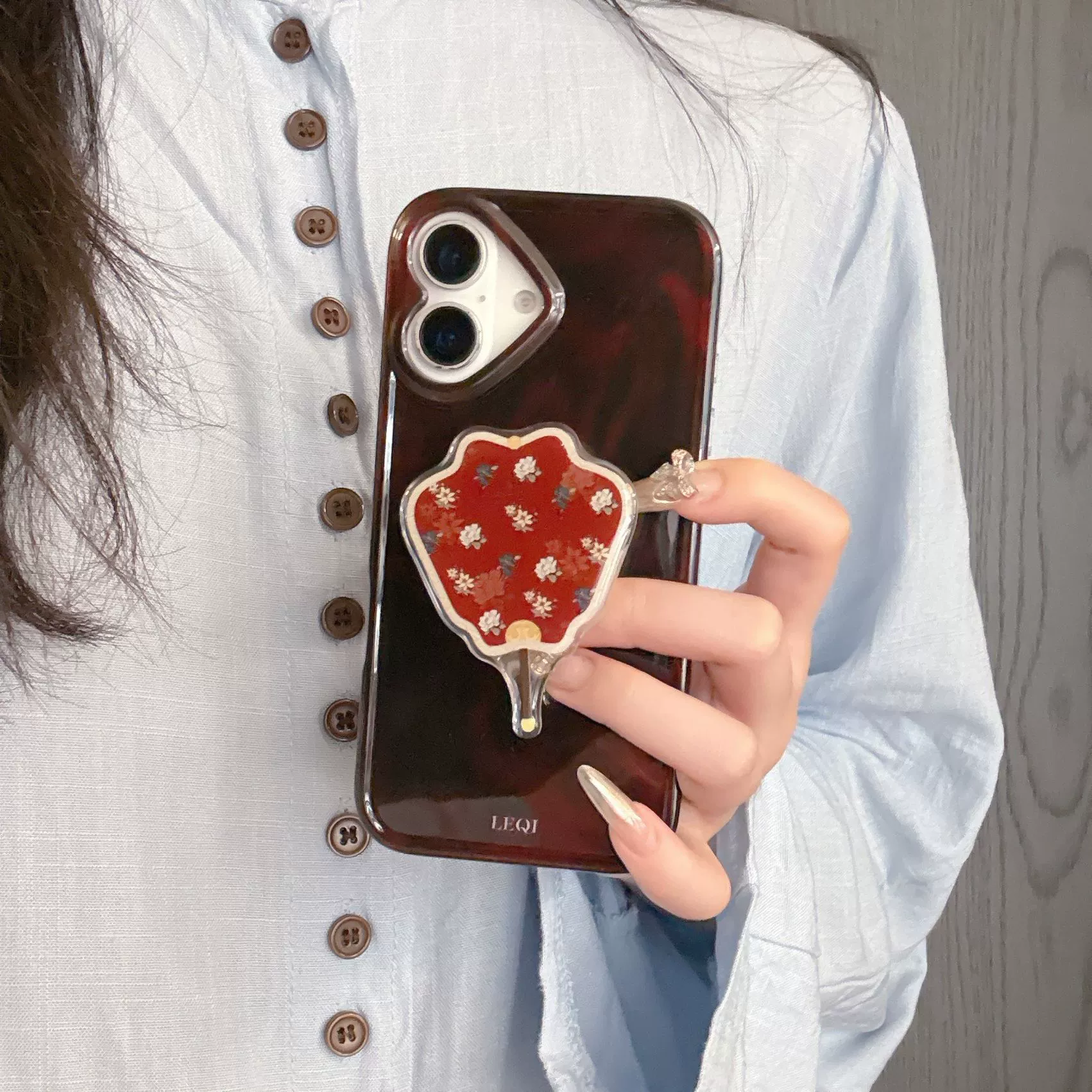 Apple, чехол для телефона, совместимый с iPhone 15 Pro, красный ретро, трубка, 14