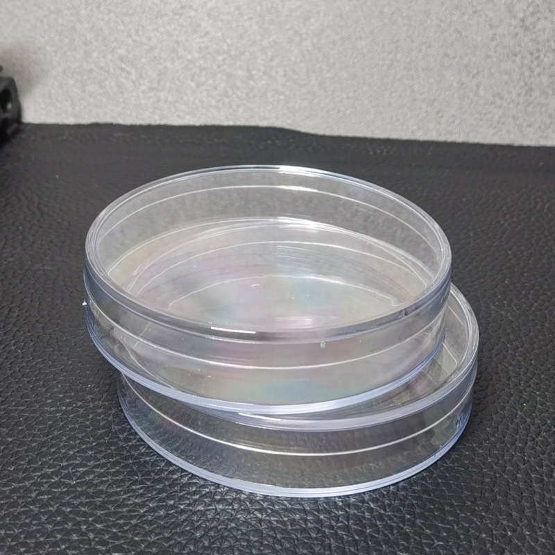 圆形透明塑料盒子天地盖塑料硬盒巧克力糕饼烘培包装盒食品通用盒
