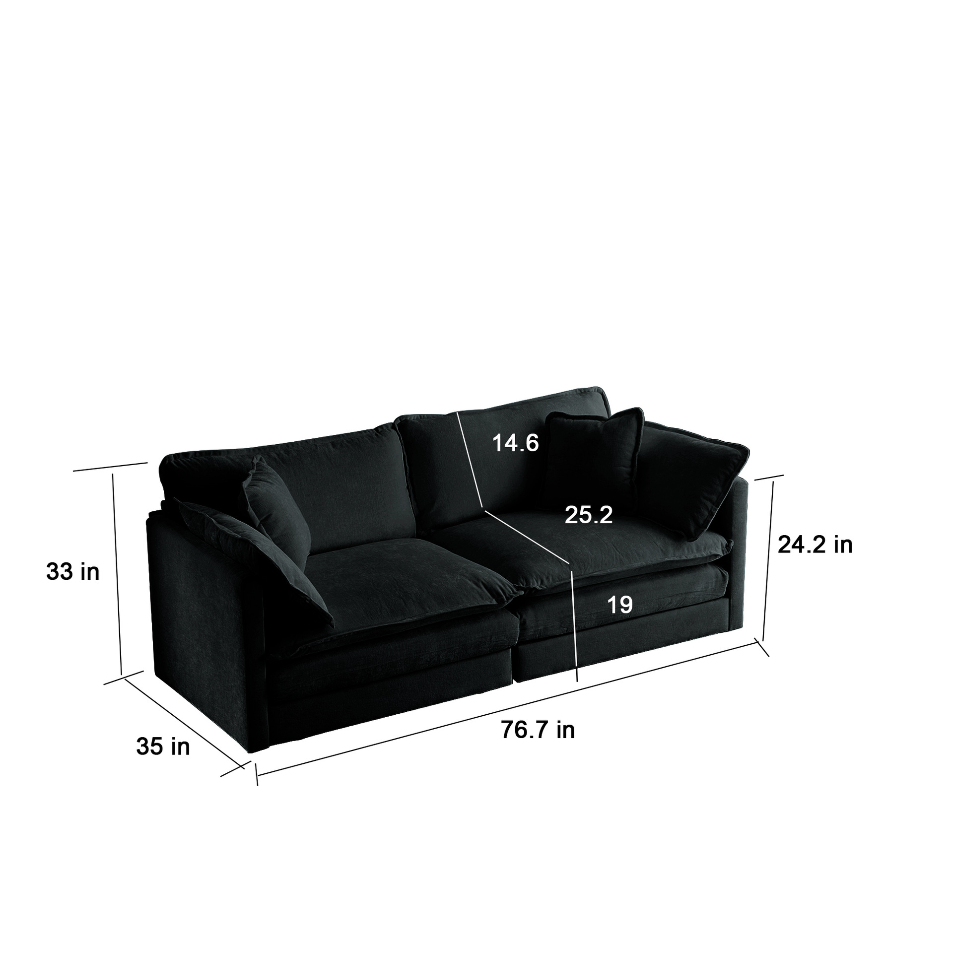 Sofá nórdico minimalista lujoso sofá balcón sala de estar pequeño sofá de tela doble sofá multifuncional trailera sofá