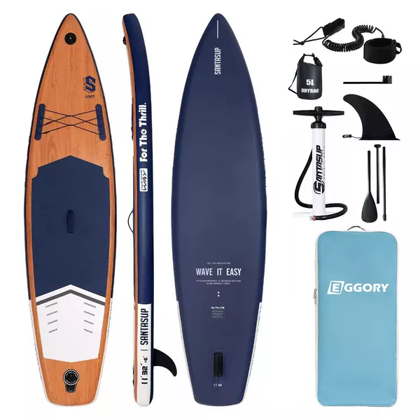 Blue bottom wood grain [Give full set of accessories + life jacket]