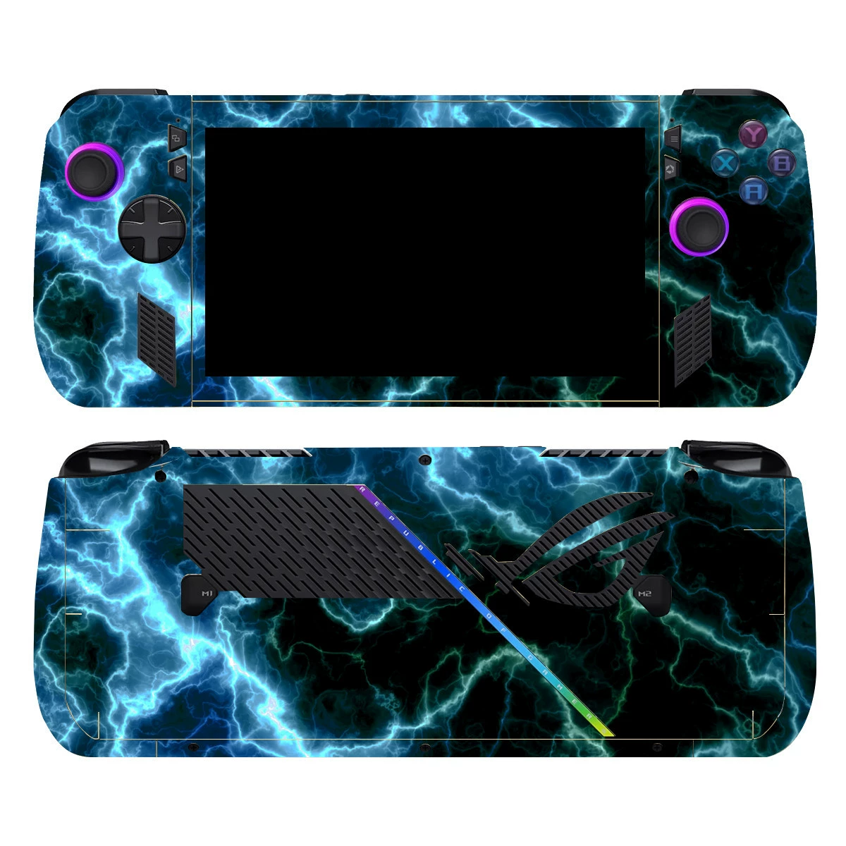 Подходит для игровой консоли Asus ROG ALLY X защитная наклейка пленка больной стикер держатель цветной стикер пленка скин