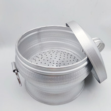 云南特色厨具铝蒸笼断糖饭糯米饭蒸菜包子馒头复古年代感装饰甄子