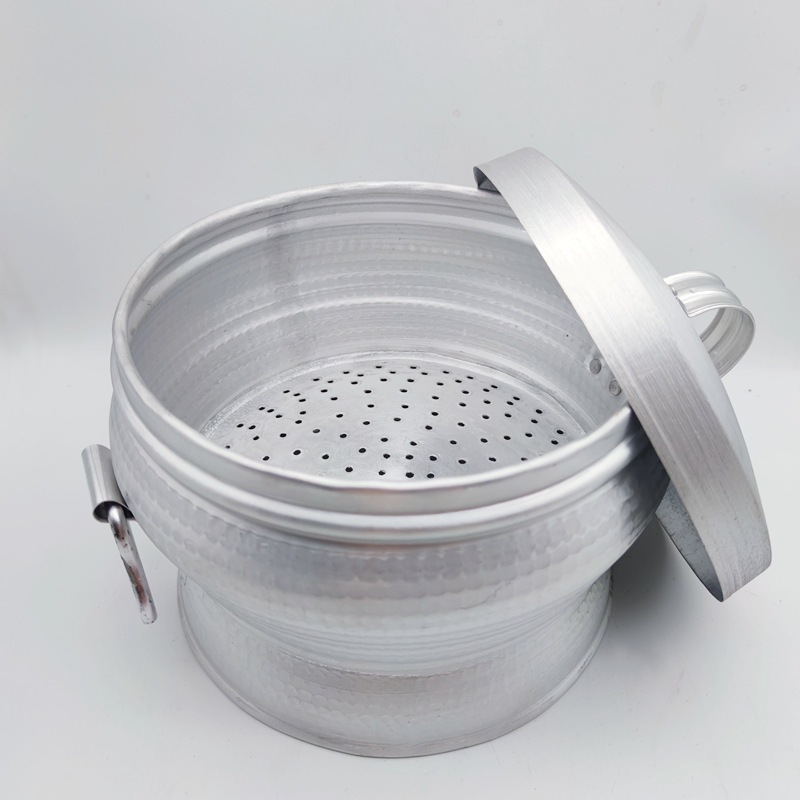 云南特色厨具铝蒸笼断糖饭糯米饭蒸菜包子馒头复古年代感装饰甄子