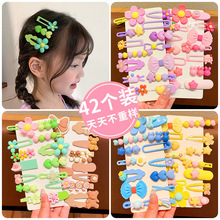 新款儿童碎发夹2024年女孩刘海夹可爱女童宝宝BB夹侧边发卡头发饰