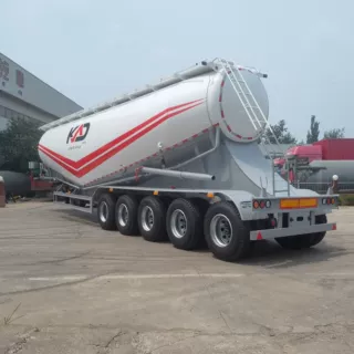 散装水泥粉粒物料罐车 35方双仓散装水泥罐车 36方粉粒物料运输车