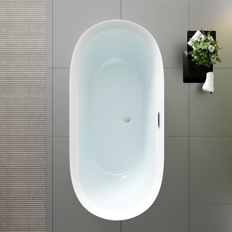 Household Acrylic Seamless Integrated Bathtub, Freestanding, for Adults, High-End Hotel, Homestay, Small Apartment, Trendy Bathtub, Large