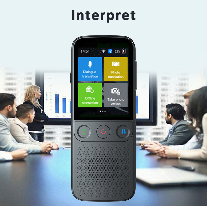 Fábrica fuente traductor traductor auricular traductor traductor de precisión traductor AI traductor ChatGPT traductor de turismo