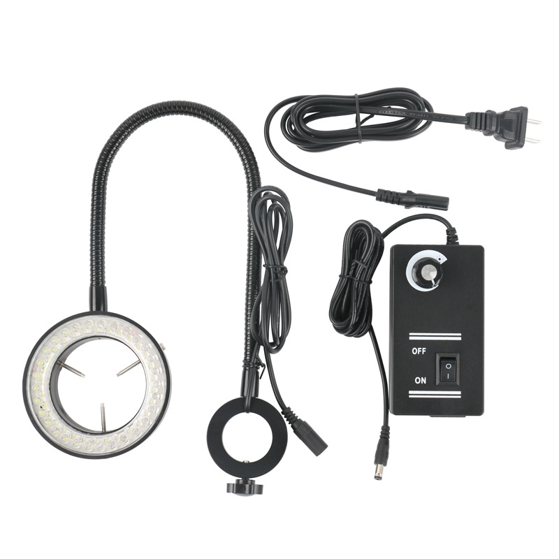 工业相机显微镜 万向光源 蛇形显微镜LED光源 无影LED 环型光源