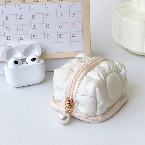 Original Cute Small Tent Stereo Headphone Case Protector Shell Bluetooth Earphone Bag Coin Purse Small Storage Bag For Women