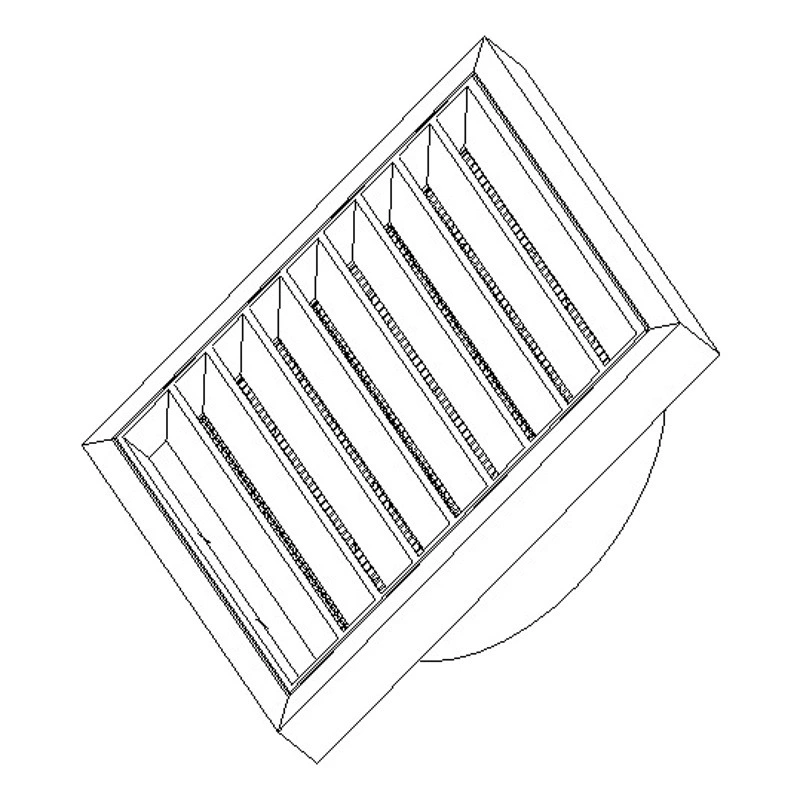 Пластиковый наклонный воздуховод для внутреннего использования, новый воздуховод для возврата воздуха, пластиковый вентиляционный воздуховод, вытяжной воздуховод, новые вспомогательные материалы для воздуховодов в наличии.