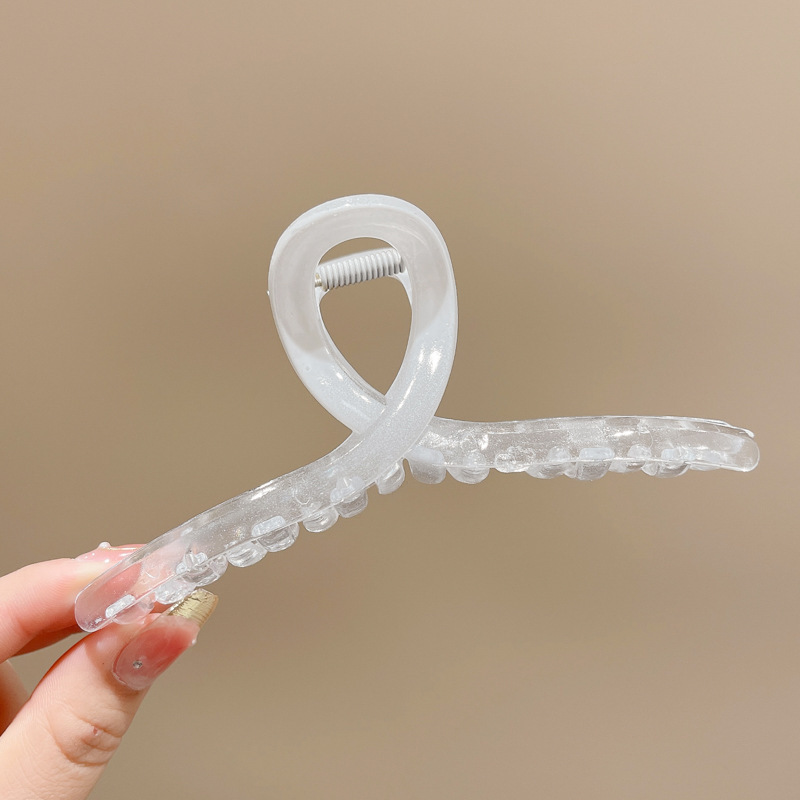 Clip de pelo de las mujeres clip de tiburón grande horquilla accesorios para el cabello 2024 nuevo tocado de horquilla de alta calidad