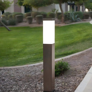 Outdoor Waterproof Lawn Lamp, Garden Lamp, Surface-Mounted Street Lamp with Socket, Lawn Lamp, Villa Garden Landscape Lamp Pile