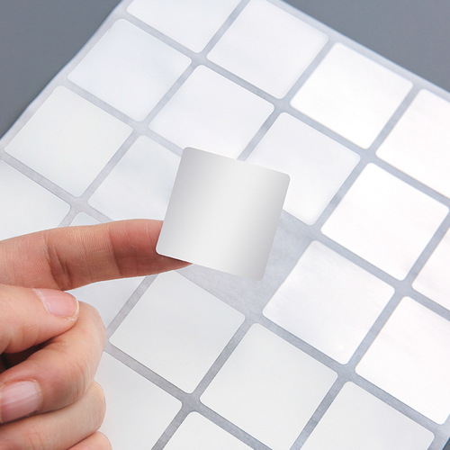 Yayin self-adhesive label sticker label blank handwritten date sticker waterproof and oil-proof and high temperature resistant kitchen classification sticker