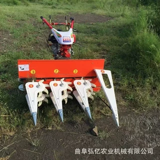 多用途自走式汽油割晒机 秸秆草养牛割草机手扶式青稞大麦收割机