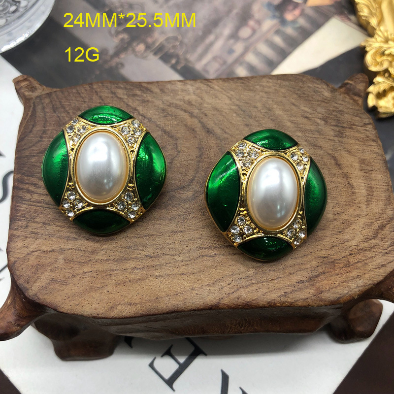 Holiday, Evening Party Occasion Alloy Material Wholesale Jewelry Elegant Lady Simple Style Geometric Alloy Artificial Pearls Zircon Inlay Earrings Necklace