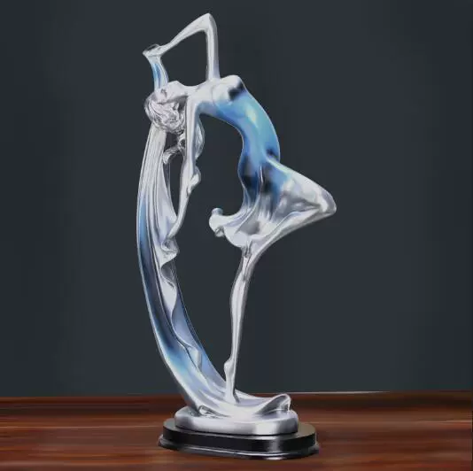 Творческий свет Роскошные танцующие девушки украшения Гостиная Винный шкаф украшения Ремесла из смолы Отправить друзьям Церемония новоселья