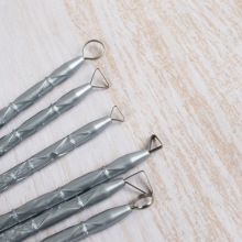 新款6支陶艺工具，修坯刀，泥塑刮刀，泥塑精雕油泥雕刻工具