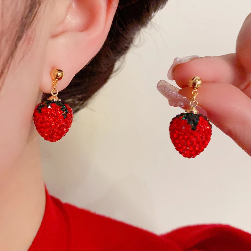 summer red strawberry
