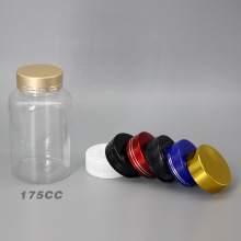 枸杞西洋参三七粉石斛塑料瓶包装瓶香粉金盖铝盖175cc